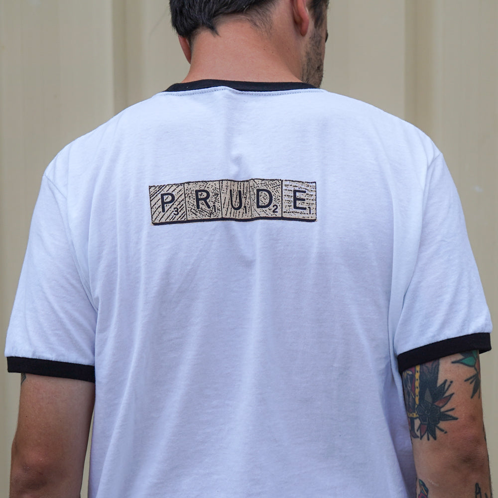 Scrabble White - Tee