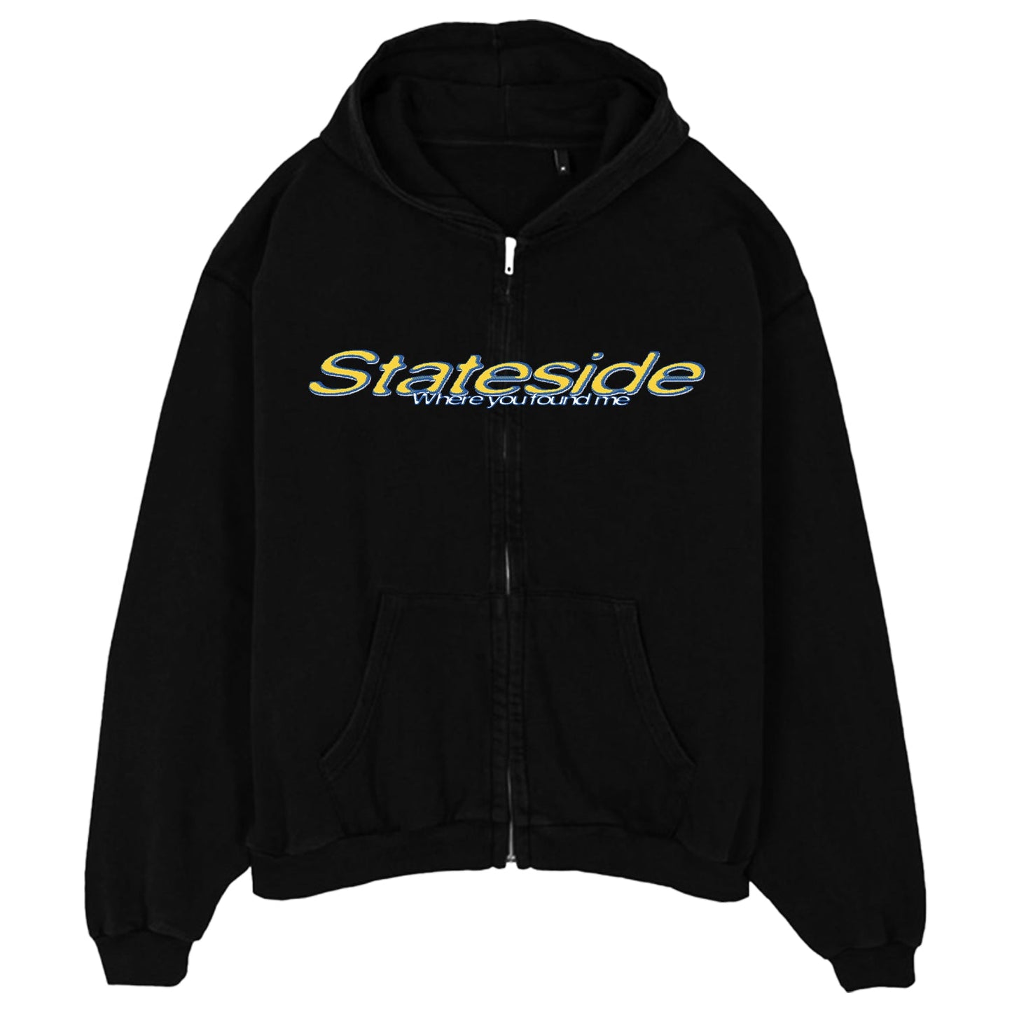 Where You Found Me Black - Zip Up