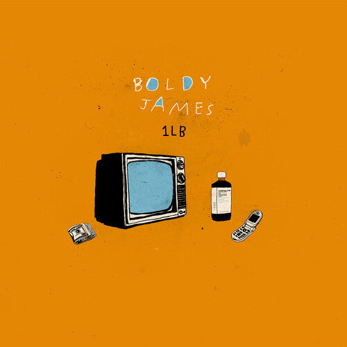 James, Boldy: 1Lb - Clear with Orange Galaxy