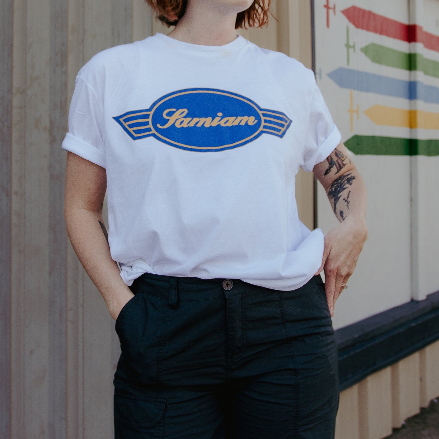 Logo White - Tee